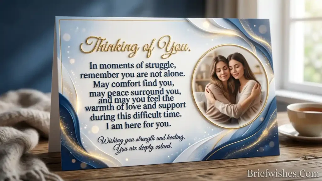 thoughtful messages for a friend in pain