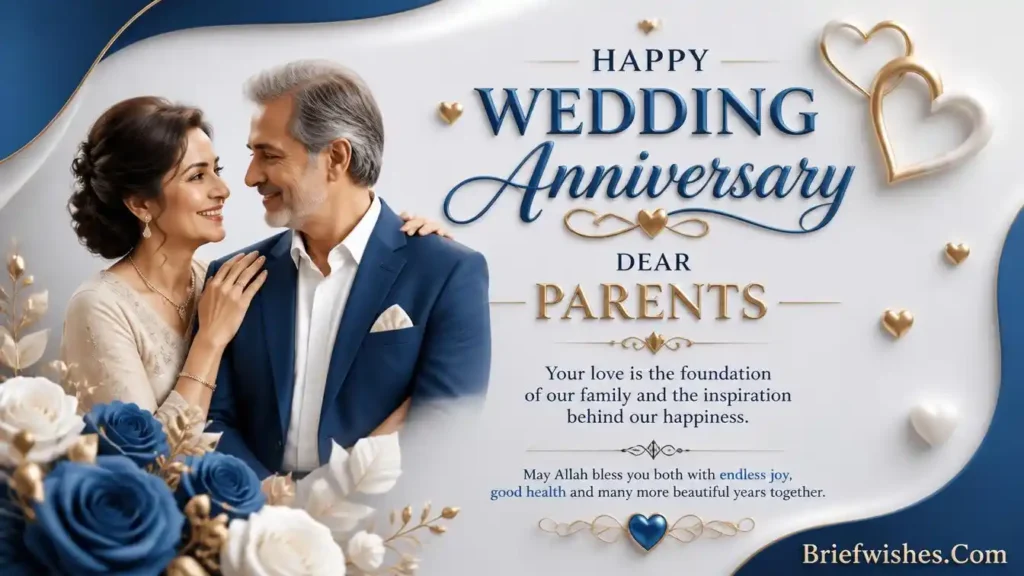 Wedding Anniversary Wishes for Parents 
