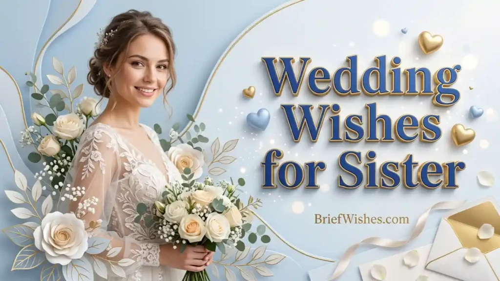 Wedding Wishes for Elder Sister