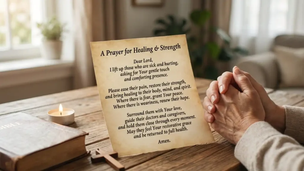 What is a Powerful Prayer for a Sick Person