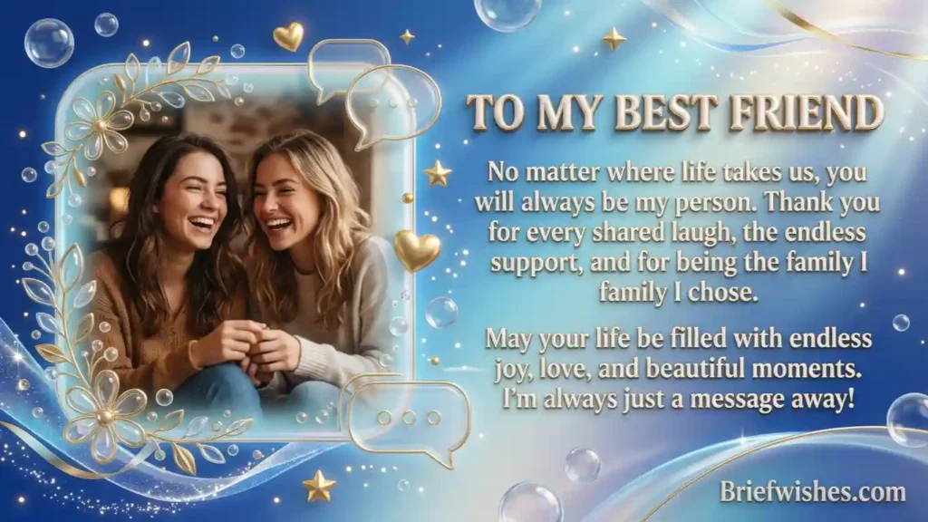 WhatsApp Messages for a Best Friend